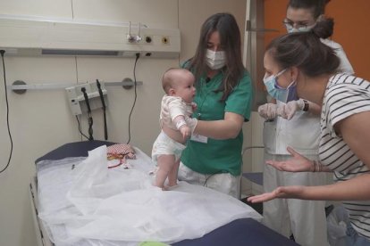 El área de Pediatría también se ha visto afectada en su día a día por la epidemia.