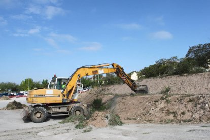 Tàrrega inicia les obres de millora del pàrquing de l'avinguda de l'Onze de Setembre