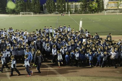 Imatge d’arxiu de la presentació dels equips del FiF al Camp Escolar.