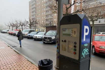 Uno de los parquímetros que serán retirados el 15 de enero. A partir del 1 dejarán de estar en servicio.