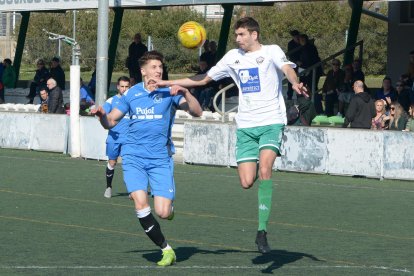 El Balàfia va mostrar-se molt batallador tot el duel, però va acabar cedint davant el bon ofici del Borges.