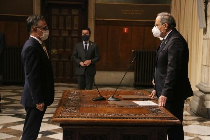 Torra justifica los cambios en el Govern por 