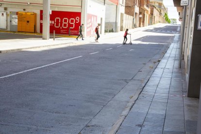 Se actuará en un total de 411 metros cuadrados de la acera oeste.