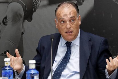 Javier Tebas, el rei del futbol.