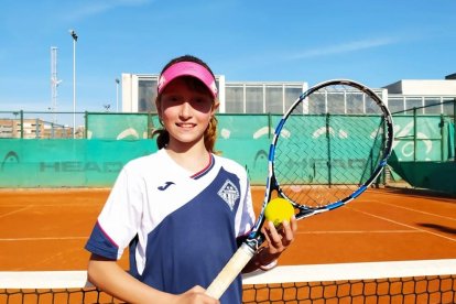 Cèlia Torrelles, del CN Lleida, clasificada para el Campeonato de España alevín de tenis