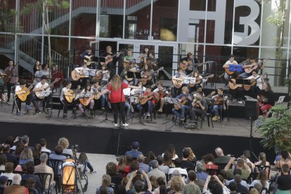 Guitarristes al Parc Científic de Lleida