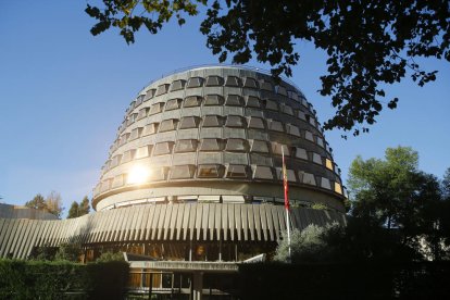 El edificio del Tribunal Constitucional