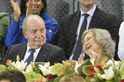 El rey emérito Juan Carlos I y Sofía, que se habrían beneficiado de tarjetas ‘black’ entre 2016 y 2018.