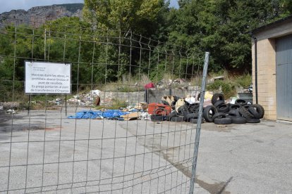 La deixalleria de Coll de Nargó.