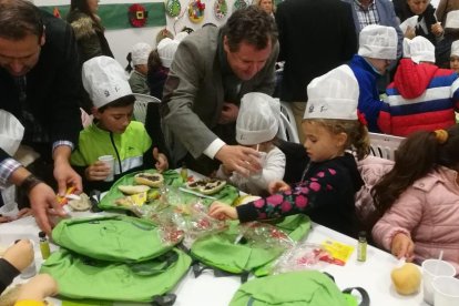 Campanya de promoció de consum d’oli entre nens amb Esmorzars Saludables a Andalusia.