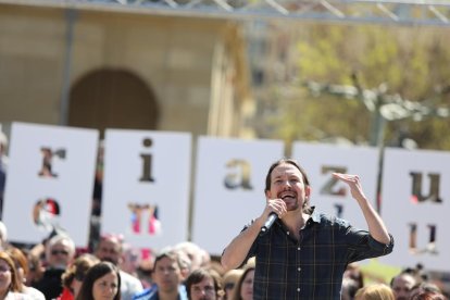 Iglesias atribuye al PP la “responsabilidad política” de la supuesta guerra sucia contra Podemos.