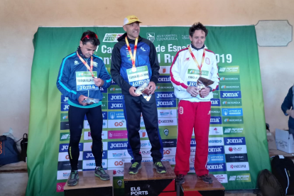 Òscar Balsells, campió estatal de trail