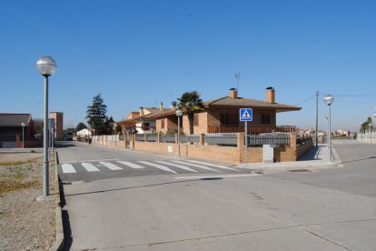 El carrer de l’Àngel a Fondarella.