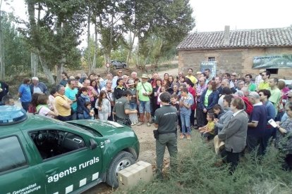 Imatge de l’acte de diumenge a Penelles.