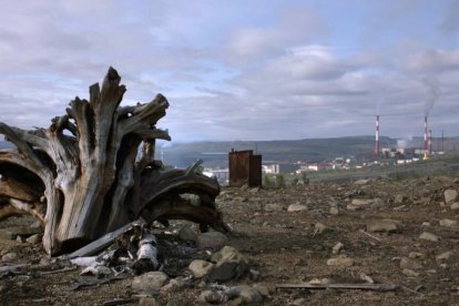 Imagen apocalíptica de los efectos de la contaminación.