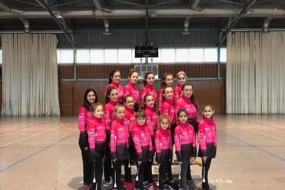 Les components del Club Twirling Magraners