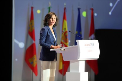 La presidenta del Banco Santander, Ana Patricia Botín.