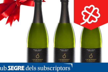 El cava brut l'Or de Ponent es pot comprar a l'Agrobotiga de Fruits de Ponent d'Alcarràs.