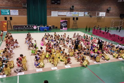 Almacelles celebra el I Memorial Gemma Torres de gimnàstica rítmica