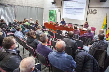 La jornada celebrada ahir a Bellpuig, on es va presentar la normativa a aplicar a partir del 2021.