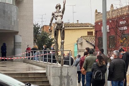 Almacelles ha realitzat un cribratge massiu al Centre de Cultura d’aquesta localitat.