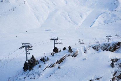 Imatge d’arxiu de l’estació de Grandvalira, a Andorra.