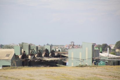 Instalaciones de la fábrica de General d’Olis de Les Borges. 