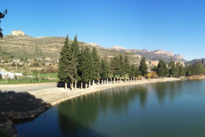 Imatge d’arxiu del pantà de Sant Llorenç.