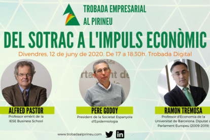 Jornada digital sobre empresa, economia i futur arran de la situació sanitària