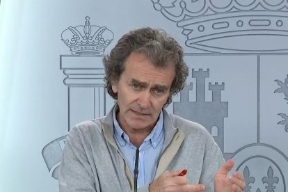 El director del Centro de Coordinación de Alertas y Emergencias Sanitarias, Fernando Simón