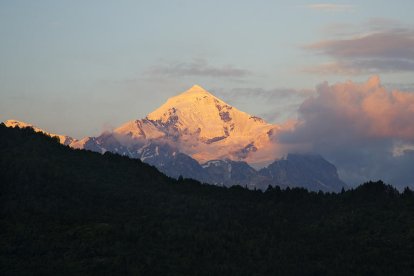 Imatge d’arxiu de la glacera Tetnuldi, a la regió georgiana de Mestia, on va tenir lloc la tragèdia.