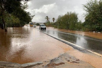 La abundantes precipitaciones afectaron principalmente a la Comunidad Valenciana.