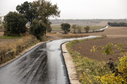 El trayecto del camino que se ha renovado.