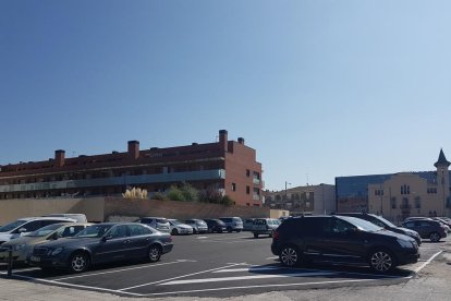 La nueva zona azul ubicada en la avenida Balaguer. 