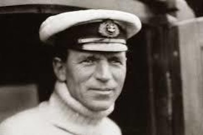 Frank Worsley, el capitán.