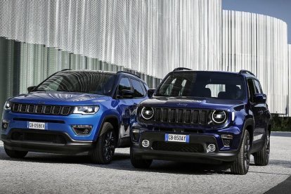 Els Renegade 4xe i Compass 4xe seran els SUV Jeep més eficients en consum.