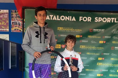 Álex Orán, campió a la categoria infantil.