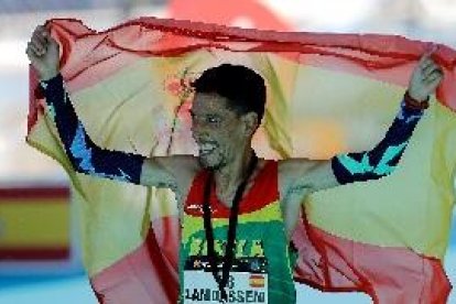 Ayad Lamdassem bate el récord de España de maratón en Valencia