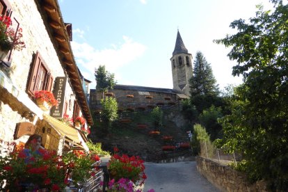 Imatge d’arxiu del carrer Santa Eulàlia d’Unha.