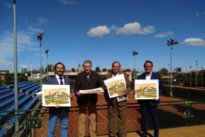 Recuerdo del Centenario del club para los expresidentes del CT Lleida