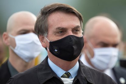 El presidente de Brasil, Jair Bolsonaro. 