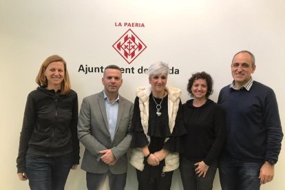 La Paeria rep el CB Lleida i el CT Urgell