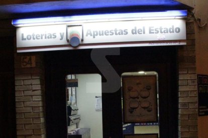 Una administración de lotería.