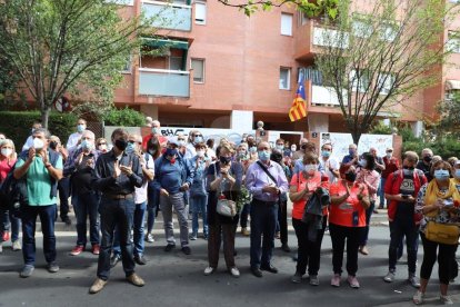 La concentració d'aquest divendres al centre cívic de la Mariola.