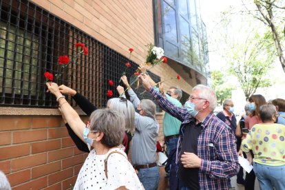 La concentració d'aquest divendres al centre cívic de la Mariola.