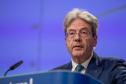 El comissari d’Economia de la Unió Europea, Paolo Gentiloni.