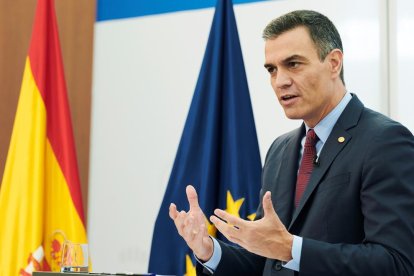 El presidente del Gobierno, Pedro Sánchez.