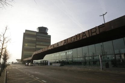 Imagen reciente del aeropuerto de Alguaire.