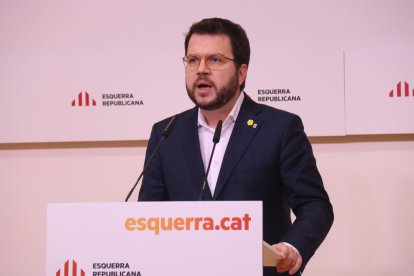 El coordinador nacional d'ERC, Pere Aragonès.