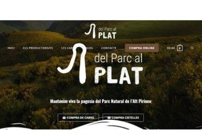 Més d'una desena de productors agroalimentaris de l'Alt Pirineu s'uneixen per oferir els seus productes online